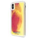 Guess GUHCPXGLCPI iPhone X/Xs pink hard case California Glow in the dark - imagine 2