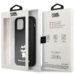 Karl Lagerfeld KLHCP12MSNCHBCK iPhone 12/12 Pro 6,1" hardcase black Silicone Choupette - imagine 8