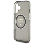 Case Guess IML Metal Mountain Logo MagSafe for iPhone 16 black - imagine 6