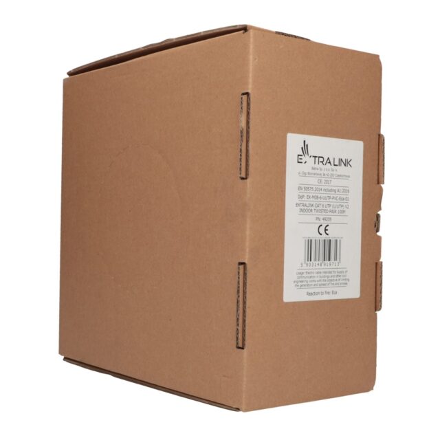 Extralink CAT6 UTP (U/UTP) V2 Indoor | Twisted pair | 100M - imagine 3
