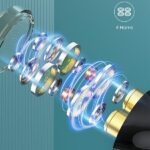 AWEI Bluetooth 5.3 T12P TWS headphones + docking station black - imagine 3