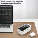 LYFRO Air Capsule Sterilizer UV-C with Wireless Charger 10W white - imagine 9