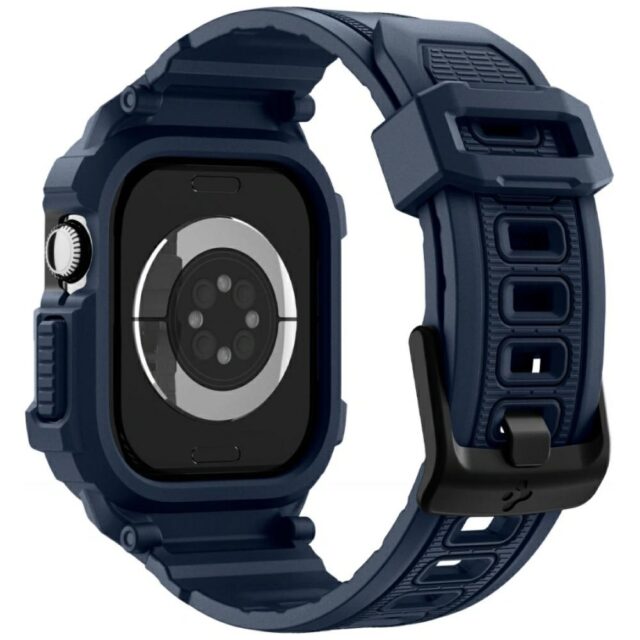 Pasek Spigen Rugged Armor Pro do Apple    Watch 10 / 11 42mm granatowy - imagine 3
