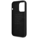 Case BMW BMHCP15L22SMPK iPhone 15 Pro 6.1" black Silicone Pattern - imagine 7