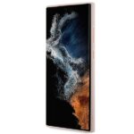 Guess GUHCS23LG4GLPI S23 Ultra S918 pink hard case 4G Stripe Collection - imagine 5