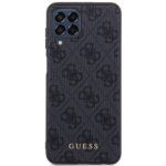 Guess GUHCSM33G4GFGR M33 5G M336 grey hard case 4G Metal Gold Logo - imagine 3