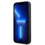 Karl Lagerfeld KLHCP13LSLMP1K iPhone 13 Pro / 13 6,1" hardcase black Silicone Plaque - imagine 5