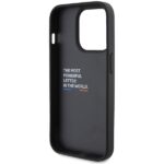 BMW BMHCP15L22PTDK iPhone 15 Pro 6.1" black Leather Stamp Tricolor - imagine 7