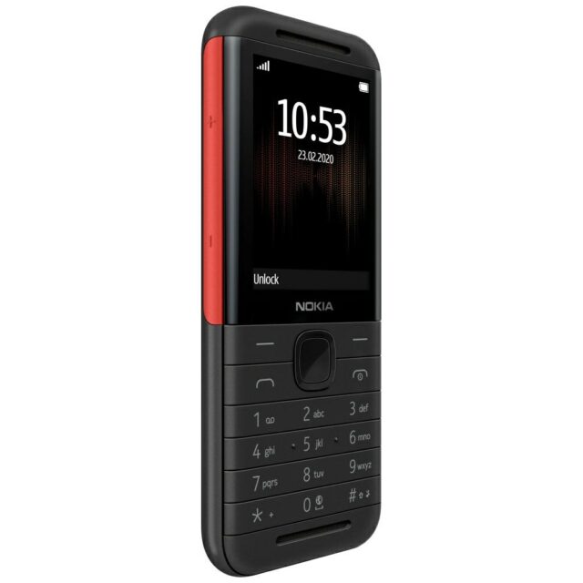 Nokia 5310 TA-1603 DS Black-Red Mobile Phone - imagine 3