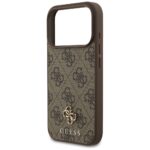Guess 4G Small Classic Logo MagSafe case for iPhone 17 Pro brown - imagine 6