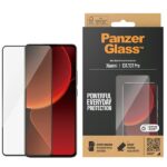 PanzerGlass Ultra-Wide Fit Xiaomi 13T /13T Pro Screen Protection Antibacterial czarny/black 8069