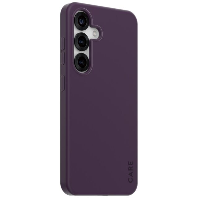 CARE by PanzerGlass Fashion QI Case for Samsung Galaxy S25 Purple - imagine 2