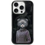 Case Nimmy Magnetic fashion cute pet     MagSafe for iPhone 16 Pro black