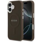 Guess Classic Logo MagSafe Case for iPhone 17 Brown
