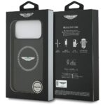 Case Aston Martin HC Kevlar Counter      Design MagSafe for iPhone 17 Pro Max black - imagine 8