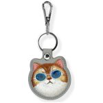 Case locator Nimmy Glasses Cool   Cat grey