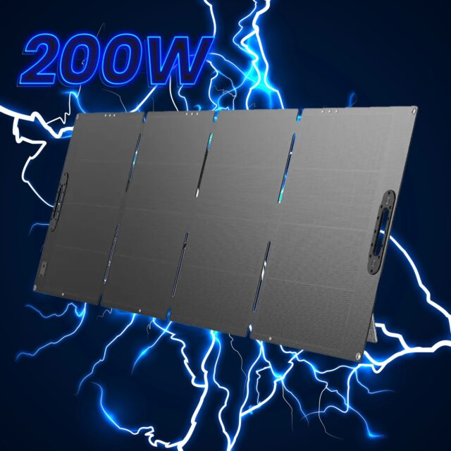 Extralink EPS-200W | Foldable solar panel | for Power Station - imagine 4