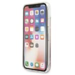 Karl Lagerfeld KLHCPXTRKSRG iPhone X/Xs rose gold Glitter Signature - imagine 5