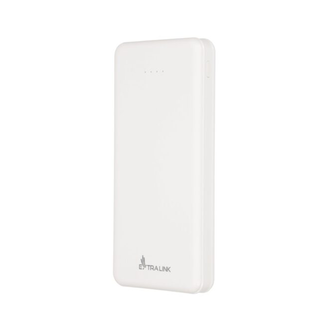 Extralink EPB-078W 10000mAh White | Powerbank | Power bank, USB-C - imagine 3