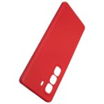 Beline Silicone Infinix Hot 50 Pro+ Case Red - imagine 2