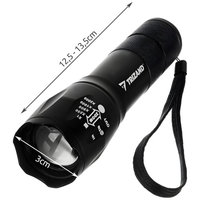 Flashlight T6 USB L18368 - imagine 3