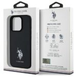 US Polo USHCP15XPGEK iPhone 15 Pro Max 6,7" black Leather Embroidered DH Color - imagine 8