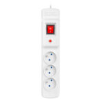 Armac Multi M3 | Power strip | anti-surge system, 3 sockets, 5m cable, gray - imagine 2
