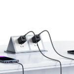 USAMS USB-C to Lightning cable 30W 1.2m black SJ729USBSG01 (US-SJ729) (tube) - imagine 3