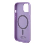 Guess GUHMP15MPSAHMCU iPhone 15 Plus / 14 Plus 6.7" purple hardcase Saffiano MagSafe - imagine 7