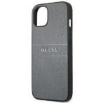 Guess GUHCP13SPSASBGR iPhone 13 mini 5,4" grey Saffiano Strap - imagine 6