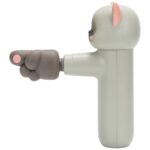 Mini massage gun 4smarts ACECOOL Cat light gray - imagine 3