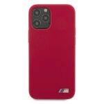 BMW BMHCP12MMSILRE case iPhone 12  /12 Pro 6.1" red hardcase Silicone M Collection - imagine 3