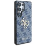 Case Guess Big 4G Logo Classic Logo to Samsung Galaxy S25 Ultra blue - imagine 4