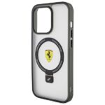 Ferrari FEHMP15LUSCAH iPhone 15 Pro 6.1" transparent hardcase Ring Stand 2023 Collection MagSafe - imagine 6