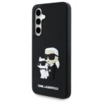 Karl Lagerfeld KLHCS24FE3DRKCNK S24 FE S721 black hardcase 3D Rubber Karl&Choupette - imagine 2