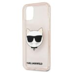 Karl Lagerfeld KLHCP12MCHTUGLGO iPhone 12/12 Pro 6,1" gold hardcase Glitter Choupette - imagine 6