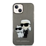 Karl Lagerfeld KLHCP14MHNKCTGK iPhone 14 Plus / 15 Plus 6,7" black hardcase Glitter Karl&Choup - imagine 3