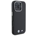 BMW BMHMP16L23PMWK iPhone 16 Pro 6.3" black hardcase M Smooth Full Wrapped Metal MagSafe - imagine 4