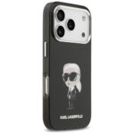Karl Lagerfeld IML Aquarelle Karl & Logo MagSafe Case for iPhone 17 Pro Black - imagine 4