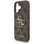 Guess 4G Strap 4G Classic Logo Case for iPhone 16 Brown - imagine 6
