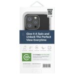 Case UNIQ Swivix for iPhone 16 Pro 360 Rotating Kickstand black - imagine 6