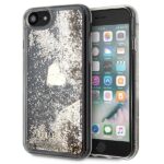 Guess GUOHCI8GLHFLGO iPhone 7/8/SE 2020/SE 2022 gold hard case Glitter Charms