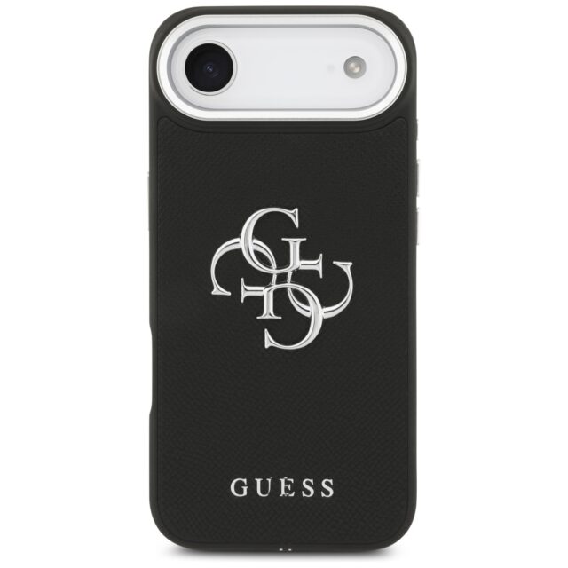 Case Guess Grained Big 4G Classic Logo for iPhone Air black - imagine 3
