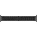 Band PITAKA Carbon Fiber Retro for Apple Watch 1/2/3/4/5/6/7/8/9/10/SE/Ultra/Ultra2 black grey - imagine 7