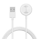 4smarts Ładowarka indukcyjna VoltBeamMini dla Apple Watch 1-8/SE z kablem 1m USB-A 2.5W biały/white 462330
