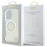Guess GUHMP16XPFTDTEH iPhone 16 Pro Max 6.9" white hardcase IML Rhinestones MagSafe - imagine 8