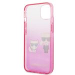 Karl Lagerfeld KLHCP13STGKCP iPhone 13 mini 5,4" hardcase pink Gradient Ikonik Karl & Choupett - imagine 7