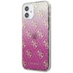 Guess GUHCP12SPCU4GGPI iPhone 12 mini 5,4" pink hardcase 4G Gradient - imagine 2