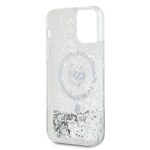 Karl Lagerfeld KLHMP12MLGCHSGH iPhone12/12 Pro 6.1" hardcase transparent Liquid Glitter Choupette He - imagine 7