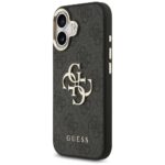 Case Guess 4G Big 4G Classic Logo for iPhone 17 black gold - imagine 2